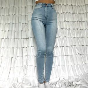 Fashion Nova High Rise Skinny Jeans